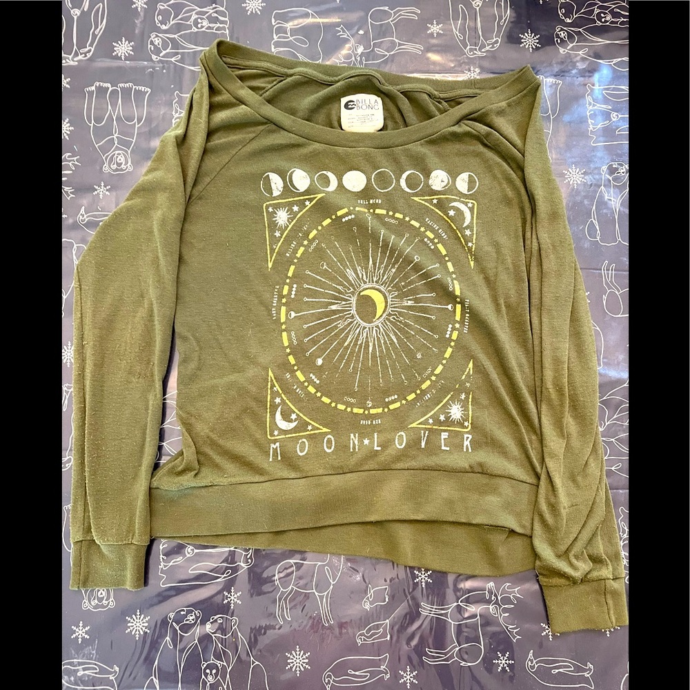 Gorgeous super soft Billabong top womens small